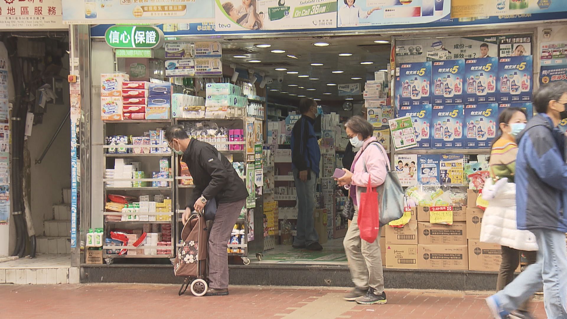 政府：撲熱息痛藥物每人應不多於60粒　零售商將參考