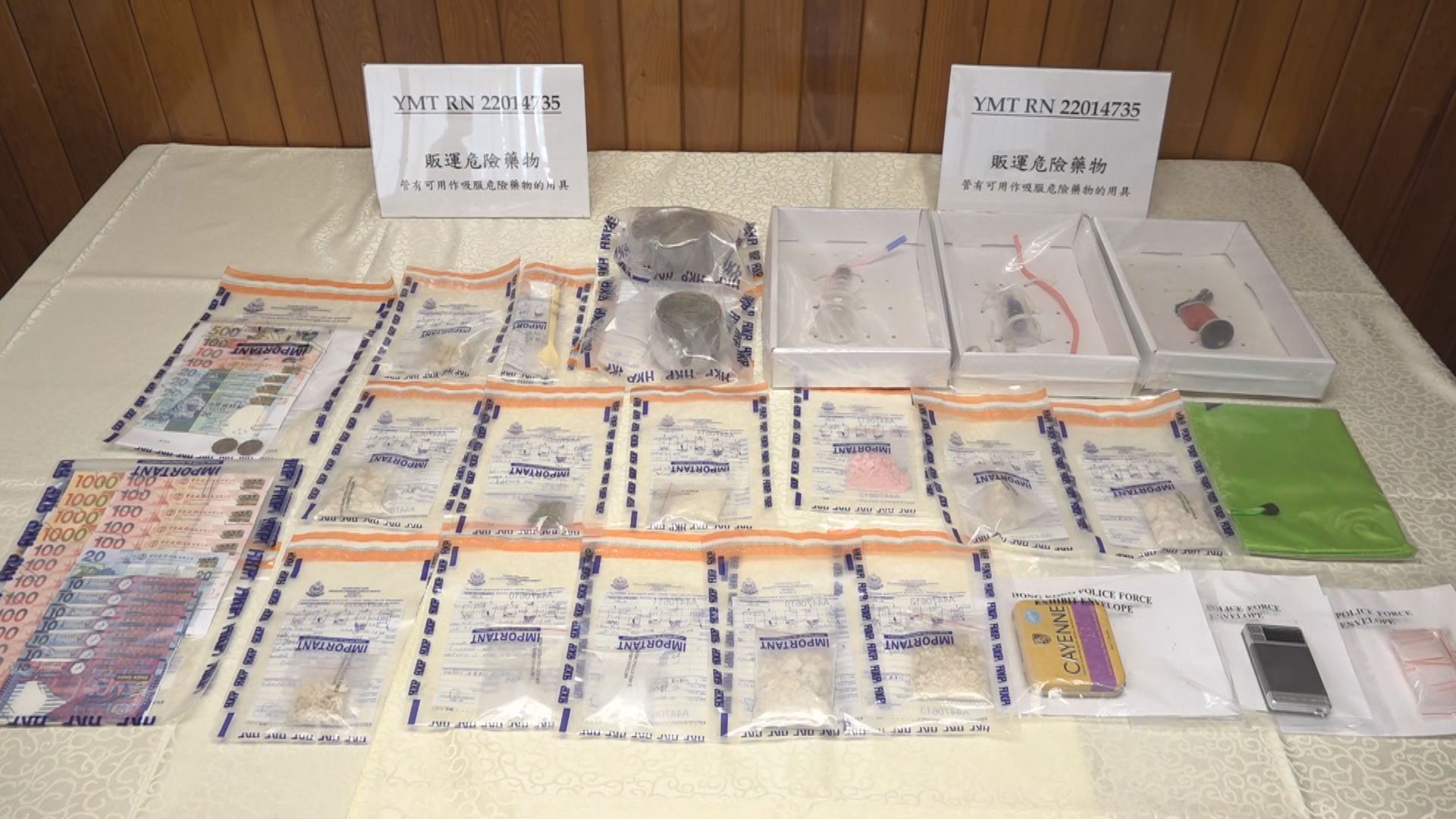 警破尖沙咀兩毒窟　10男女涉嫌販毒被捕