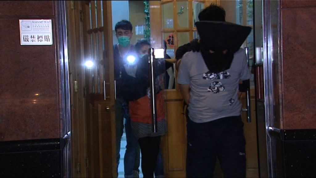 警方長沙灣破毒窟拘一對男女