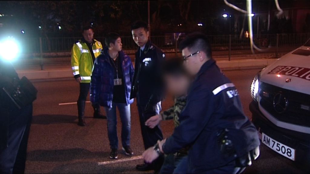 警方沙田查私家車揭司機藥駕藏毒