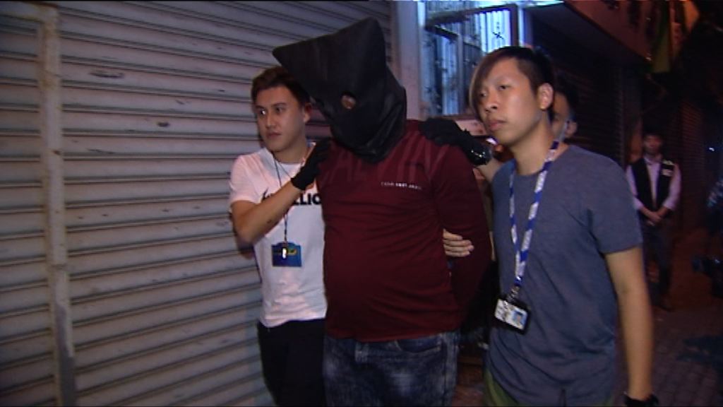 警紅磡拘一外籍漢檢一百萬毒品