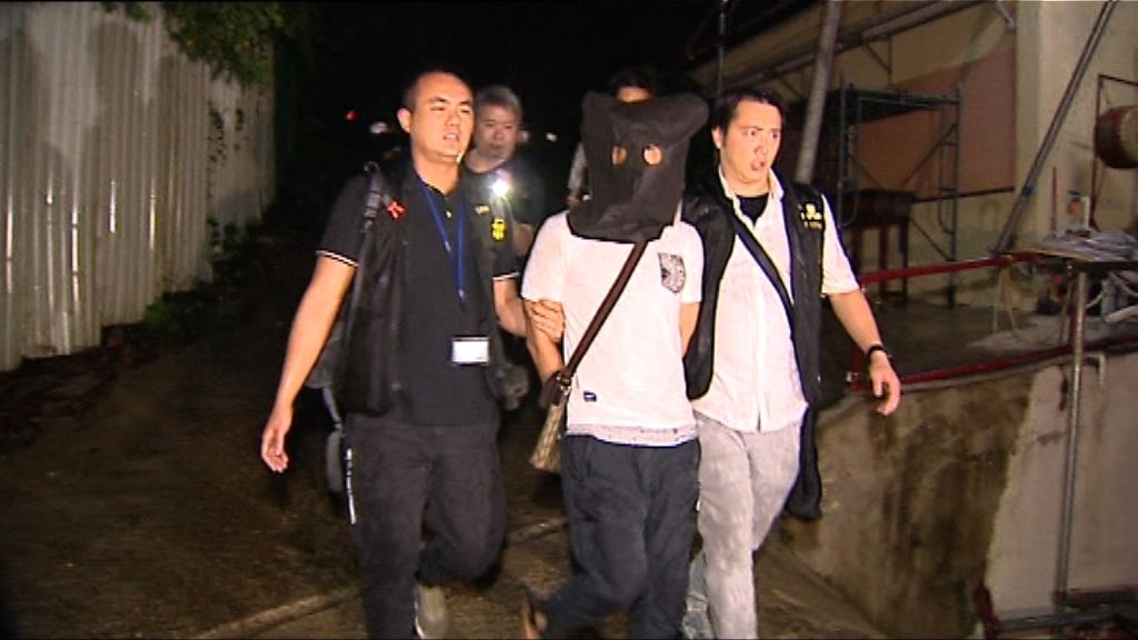 警方流浮山破大麻種植場拘一漢