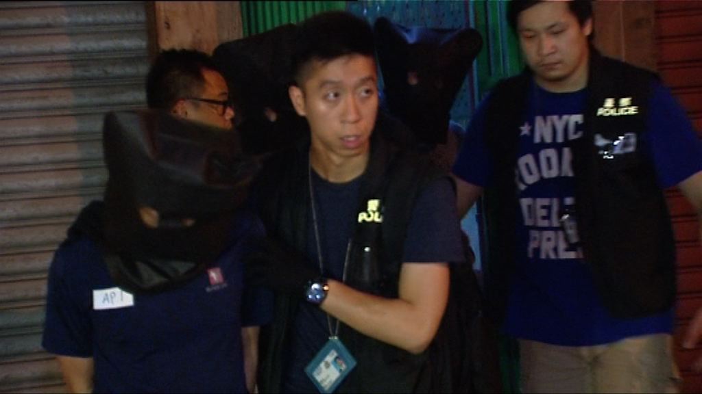 警破旺角「毒品飯堂」拘12人