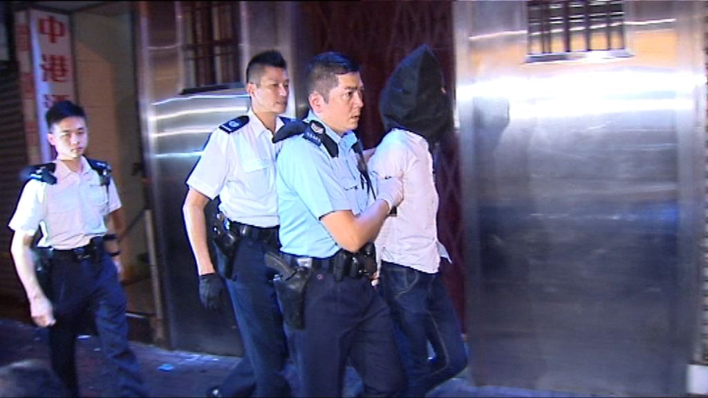 警油麻地搜賓館檢毒品拘一漢