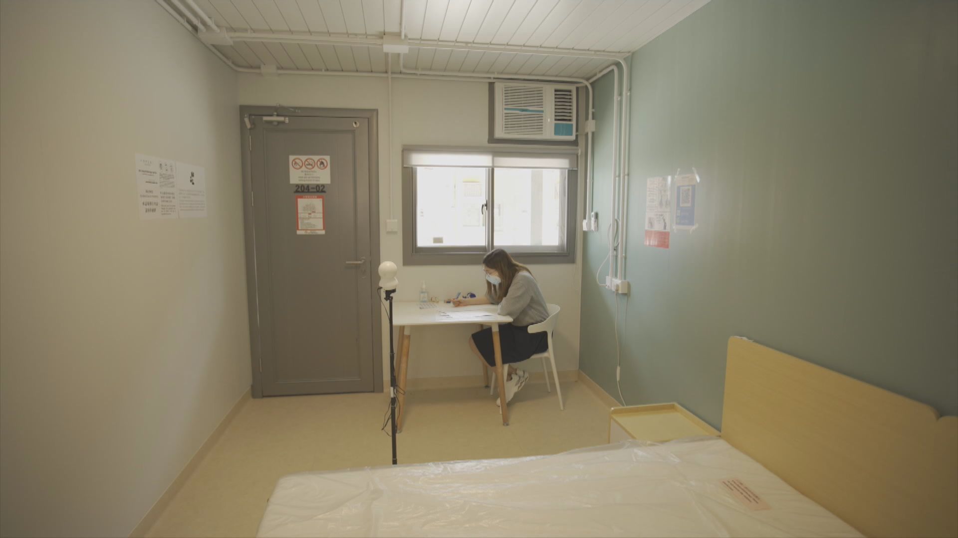 至周三共6名文憑試考生入住竹篙灣隔離及應試