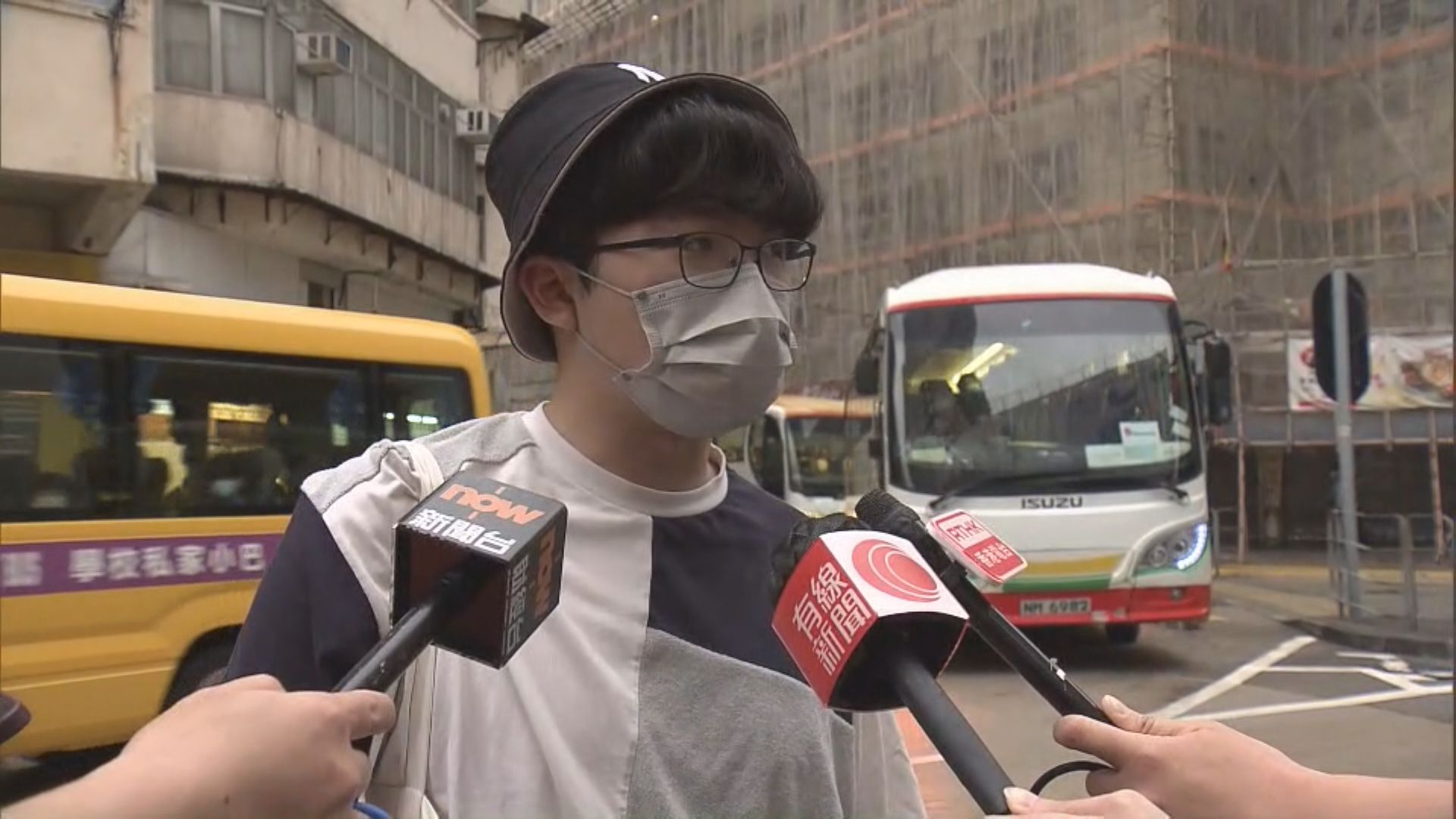 文憑試開考　確診考生應試：一生人一次要「頂硬上」