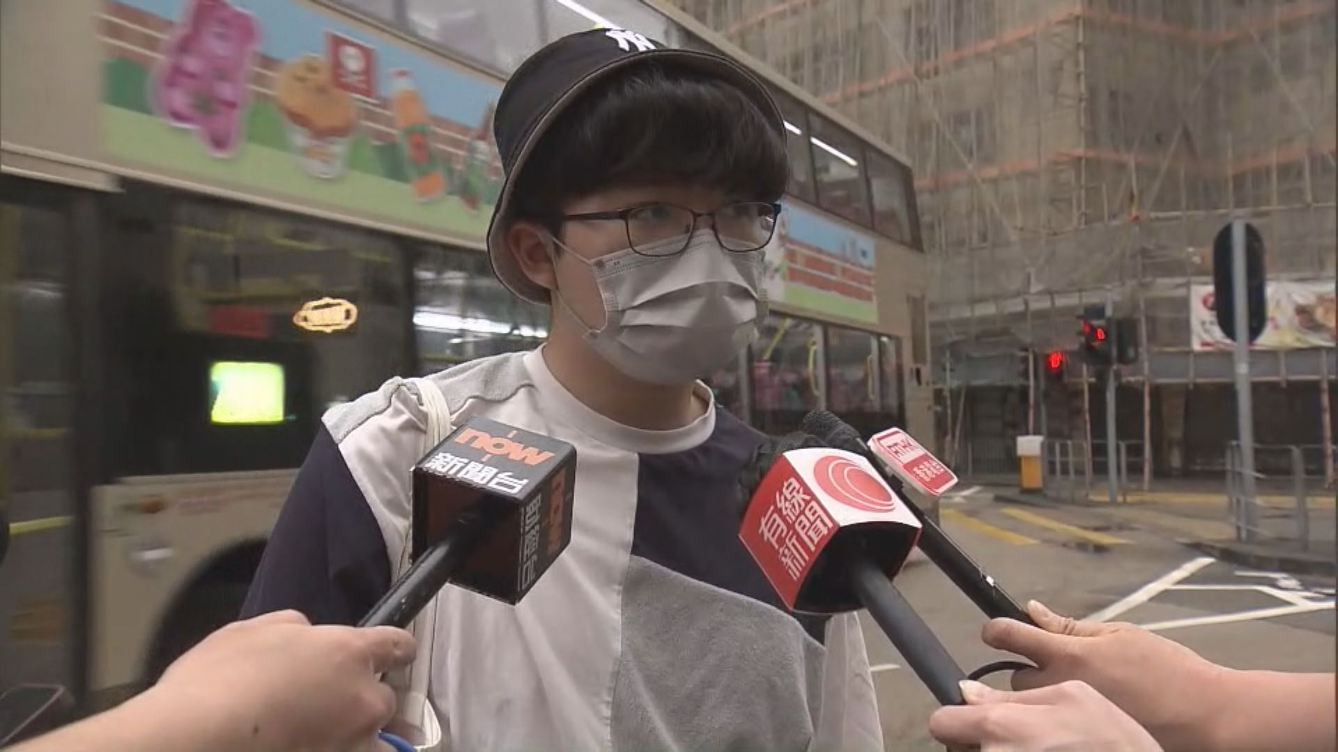 文憑試開考　確診考生應試：一生人一次要「頂硬上」