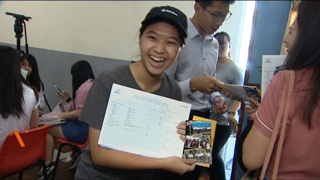 中文科增設範文 有考生對成績喜出望外