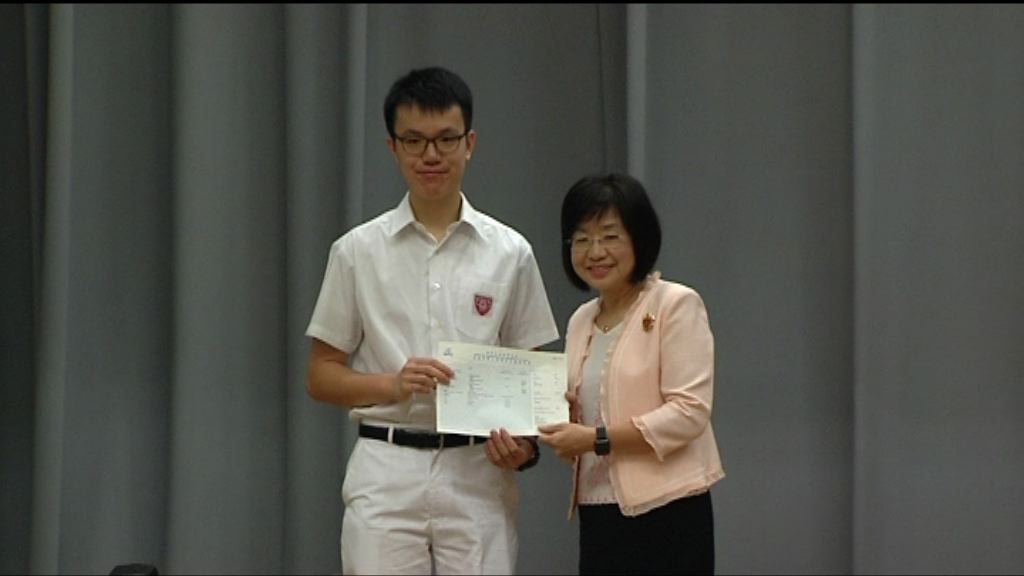 今屆文憑試首誕考獲九科5**超級狀元