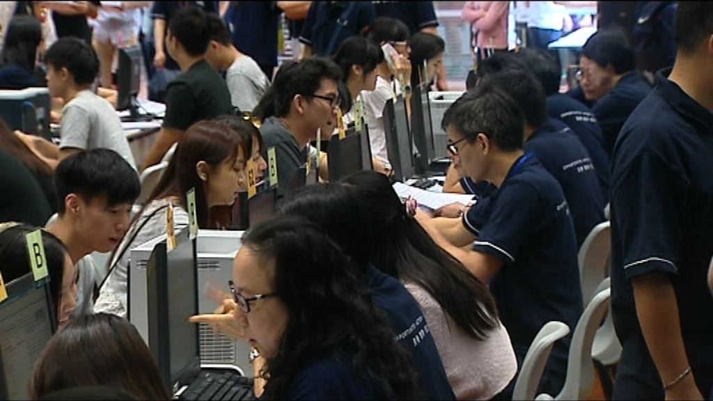 有文憑試考生到職訓局報名