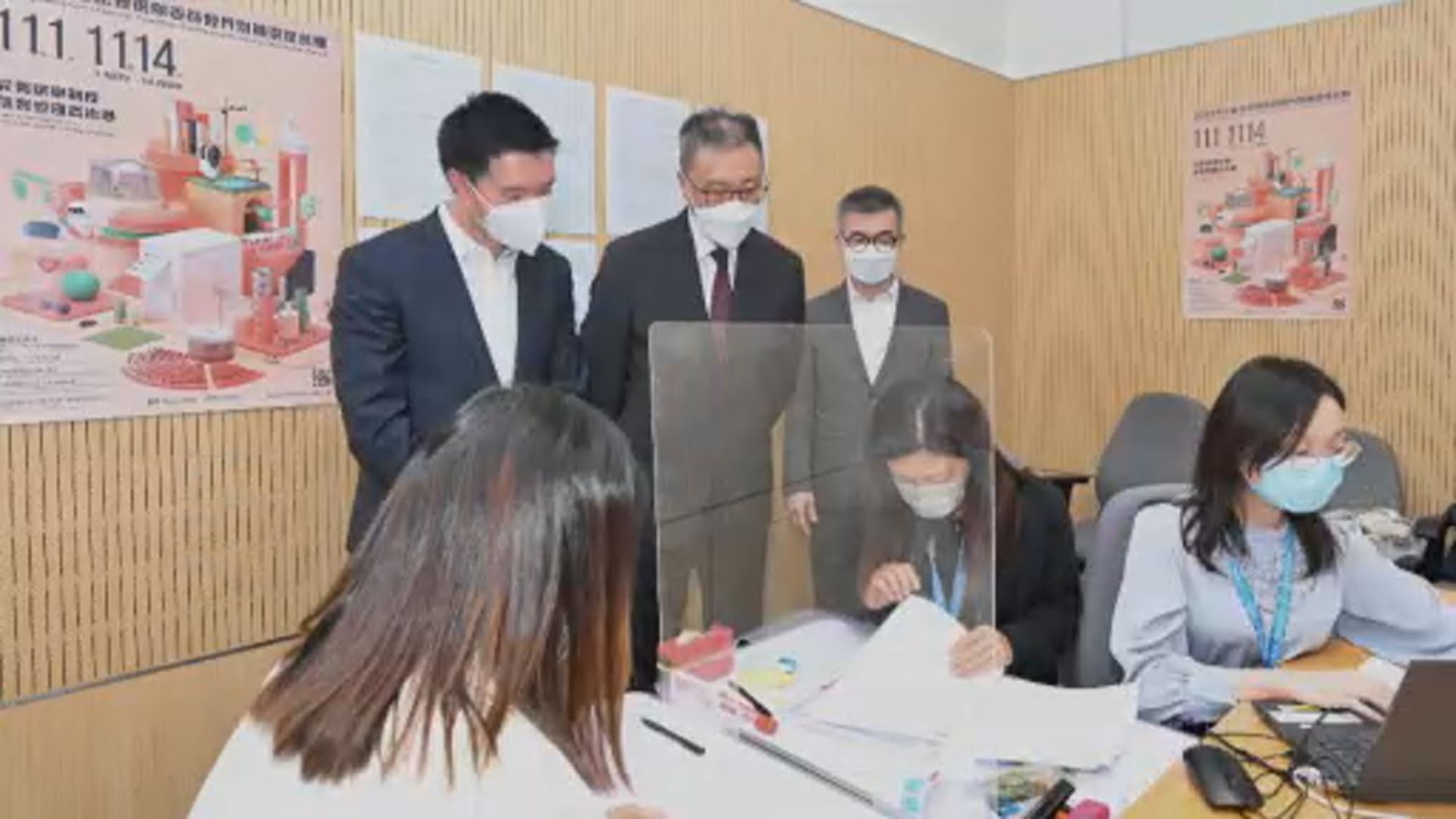 選管會主席陸啟康視察立法會補選準備情況