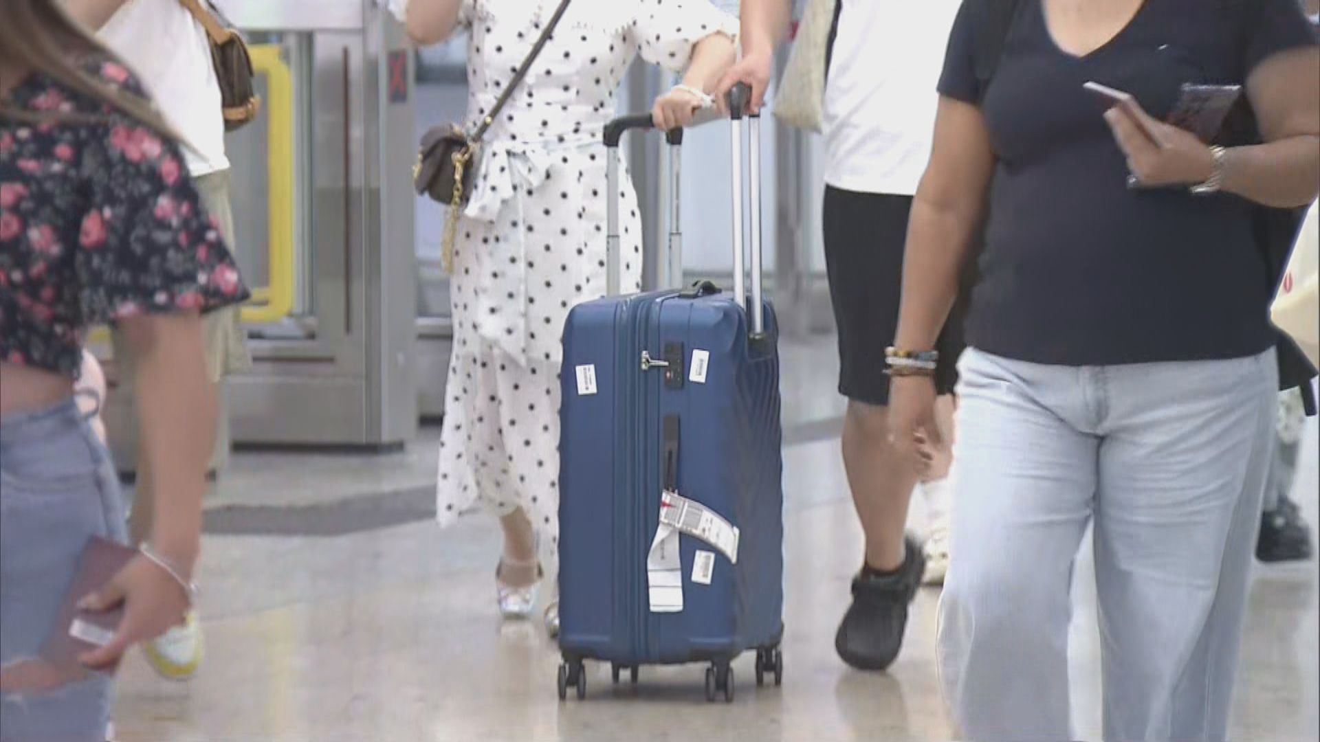 復活節假期最後一日　截至早上10時約7.9萬人次入境