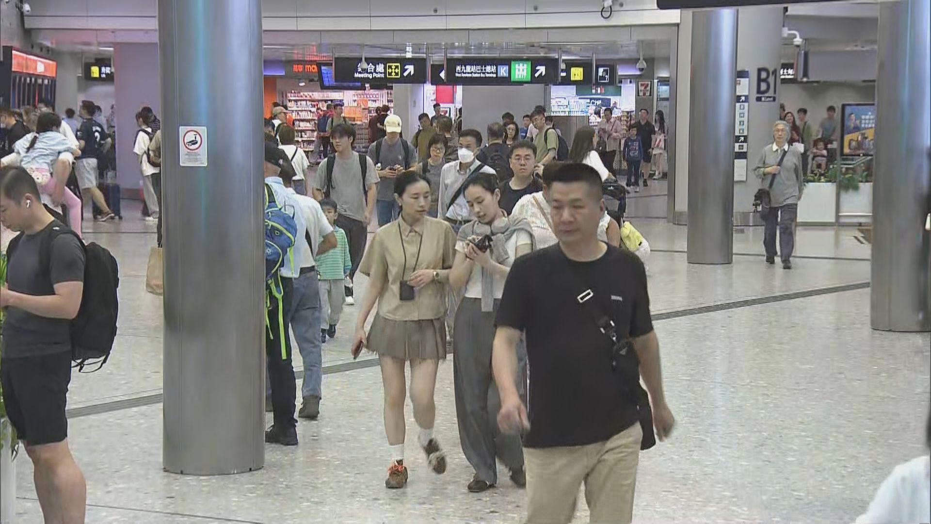 復活節假第二日截至晚上9時　49萬港人出境