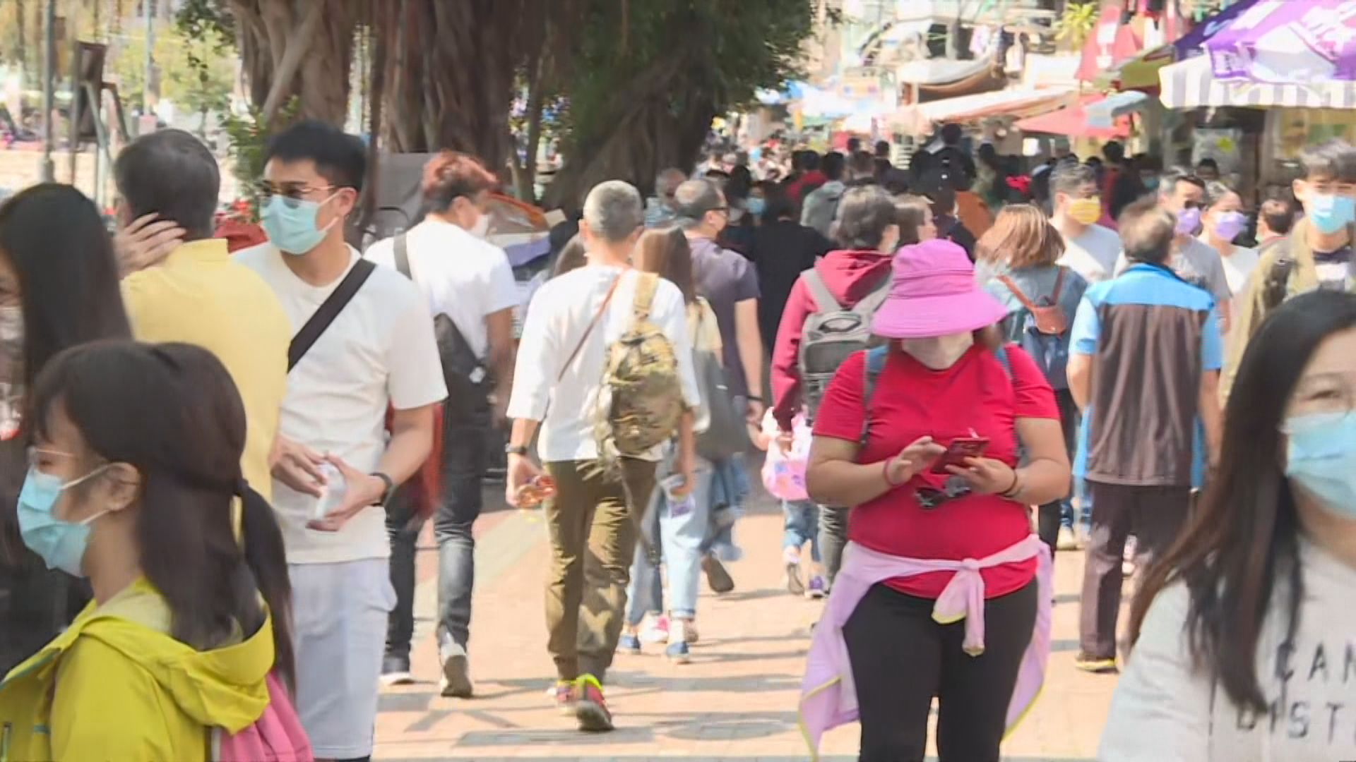 復活節長假郊遊　部分人脫下口罩遊玩