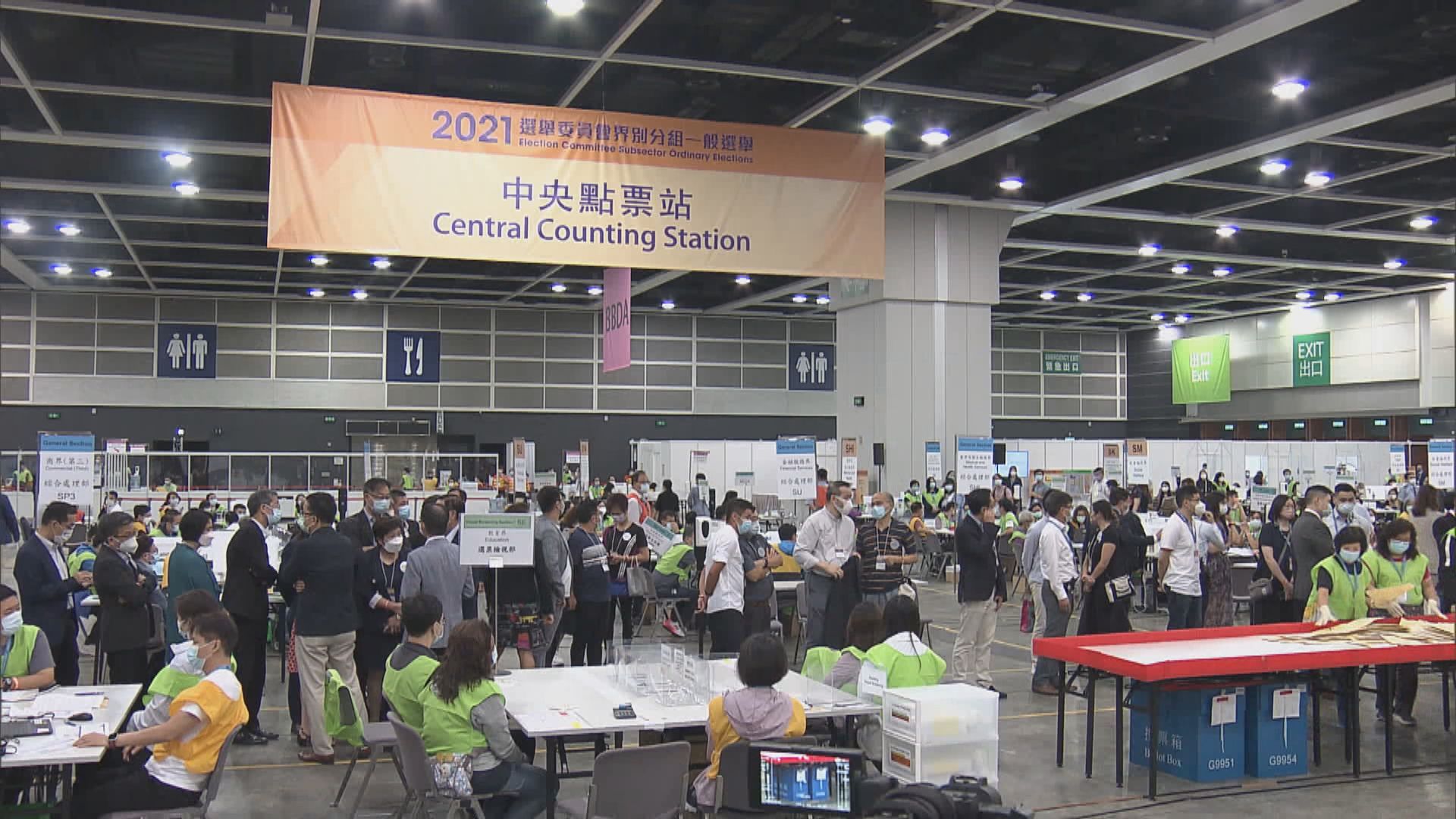 【選委會選舉】13個界別分組結果出爐　點票花逾13小時