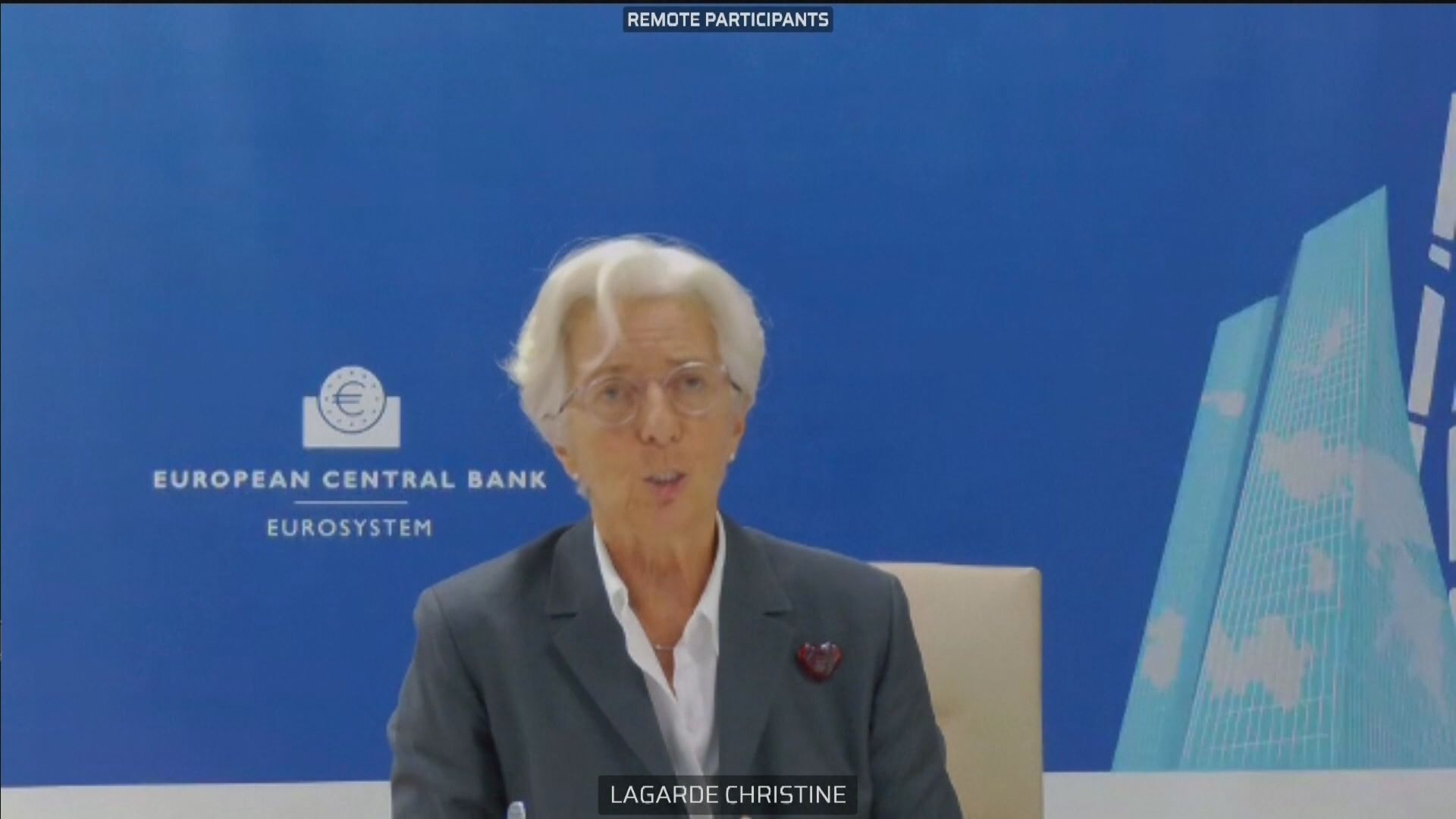 拉加德：疫情下歐元區經濟前景不確定