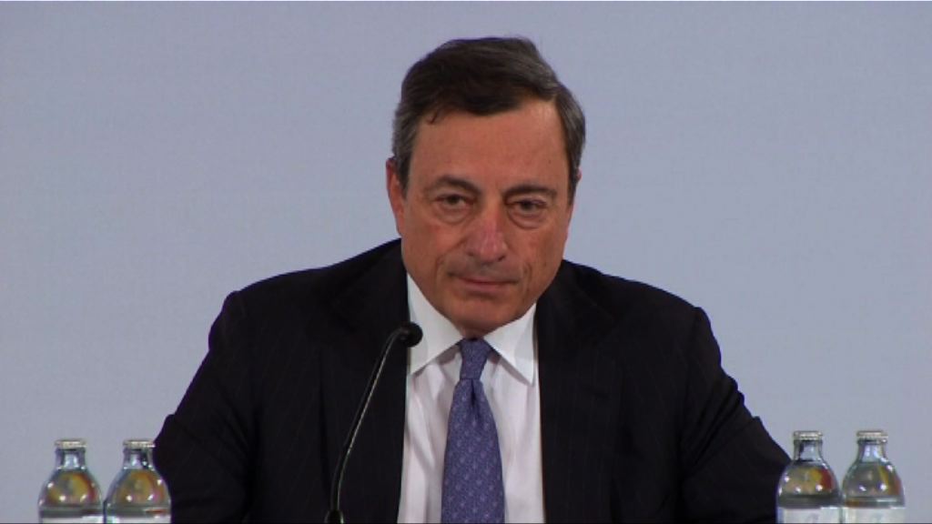 德拉吉：有信心歐元區通脹達標