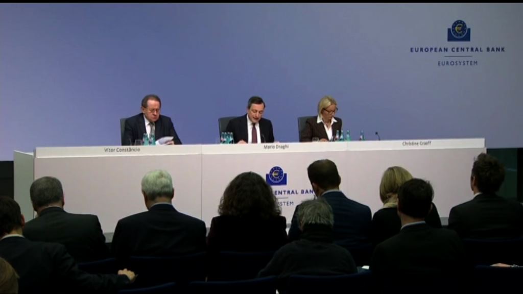 【利率不變】德拉吉：無討論縮減買債規模