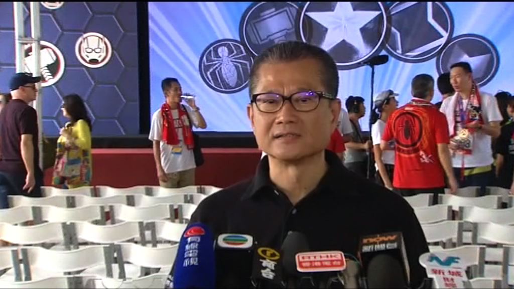 陳茂波：無謂爭論港獨致社會分化