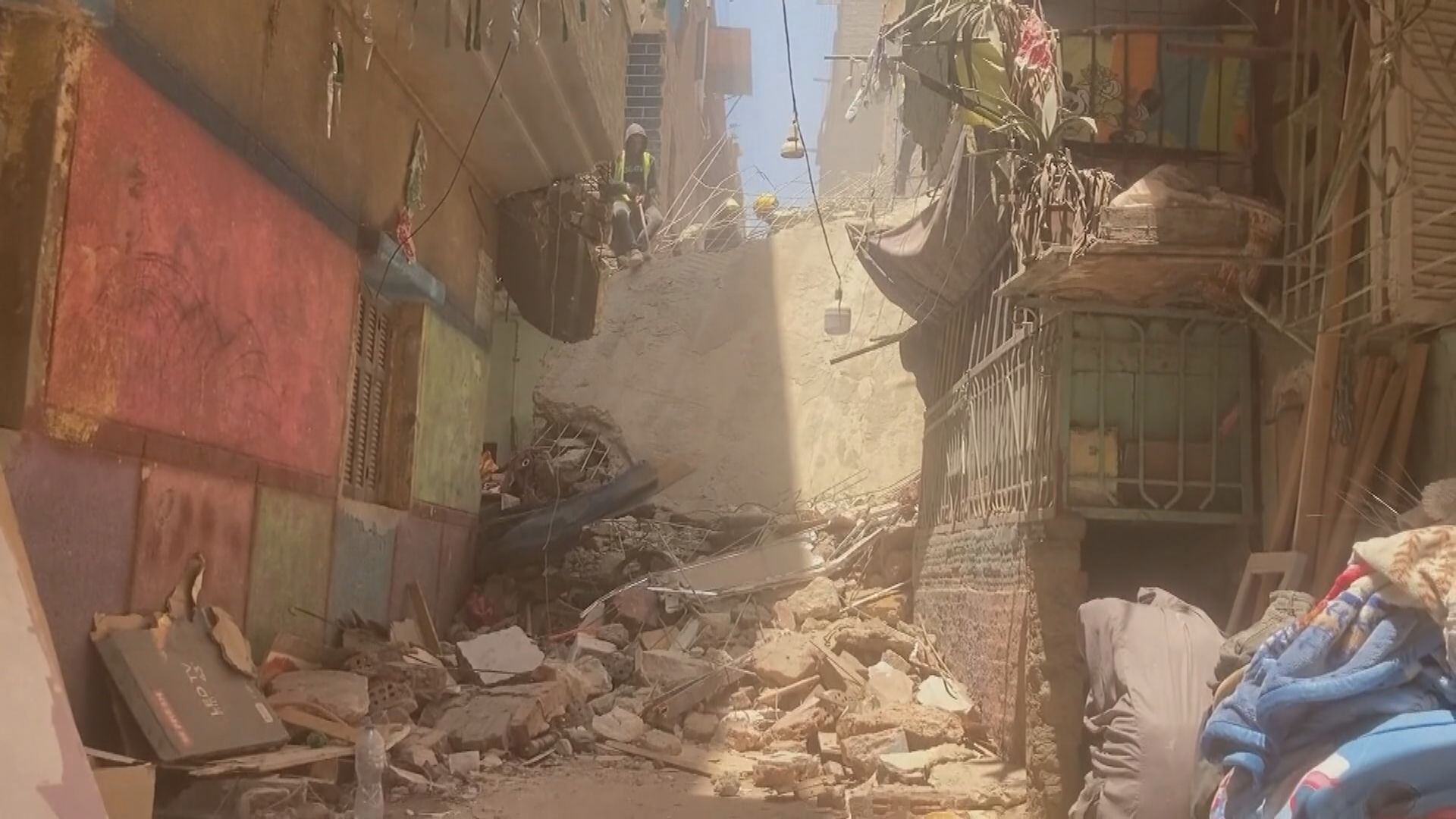 埃及開羅住宅大樓倒塌致13死