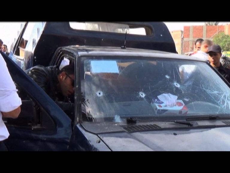 埃及蒙面槍手向警員開槍釀四死