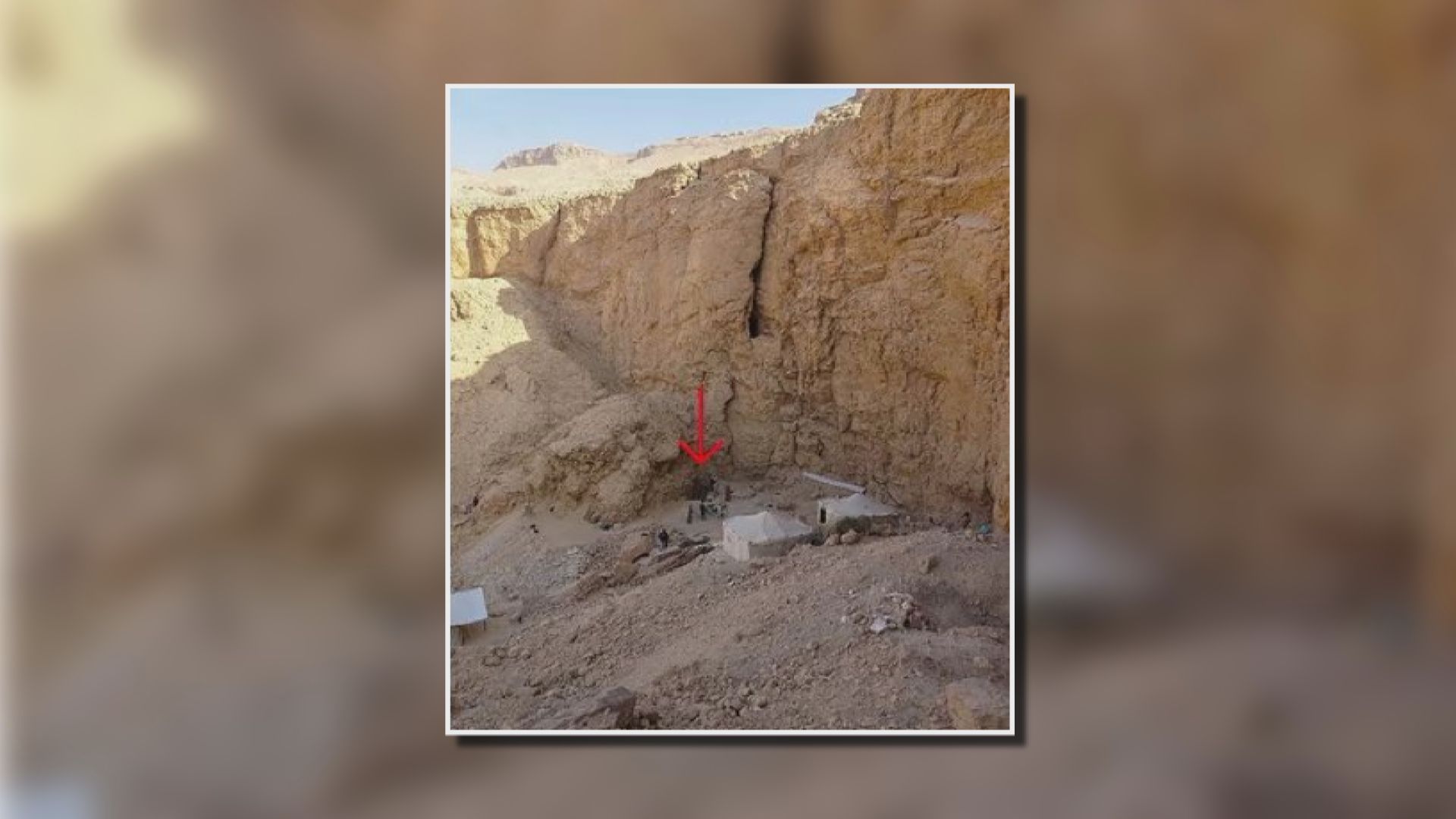 埃及英國聯合考古隊發現法老陵墓　逾一百年來首次