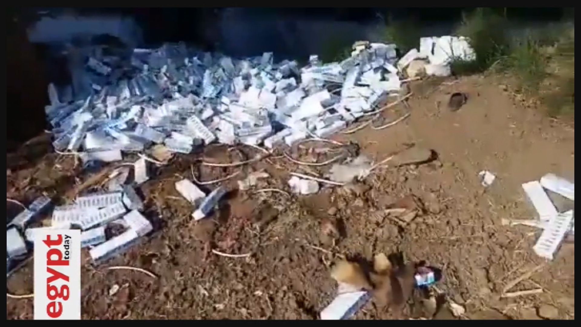 埃及近兩萬盒國藥新冠疫苗被棄水溝　三人被捕