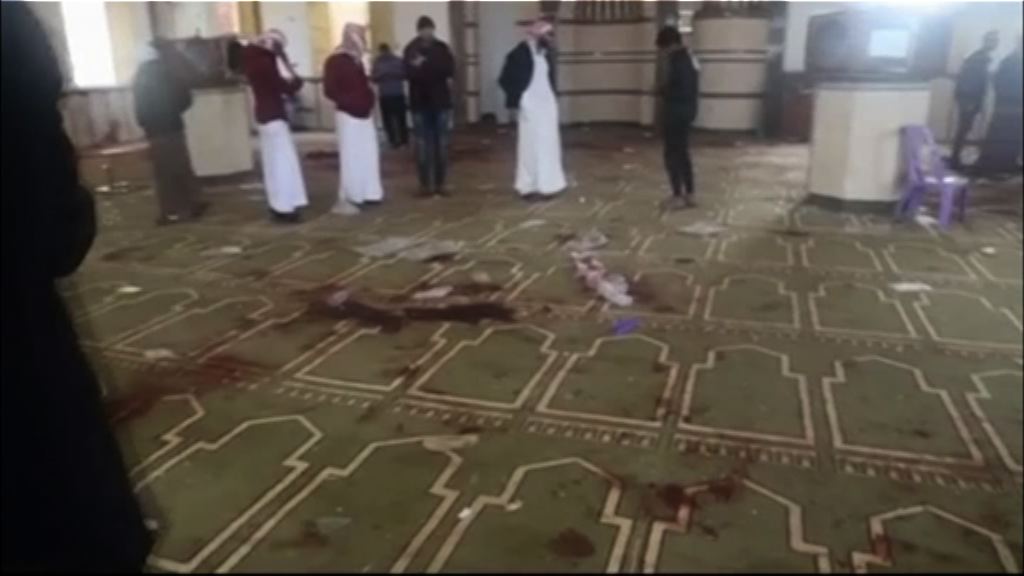 埃及當局指襲擊清真寺者手持伊斯蘭國旗幟