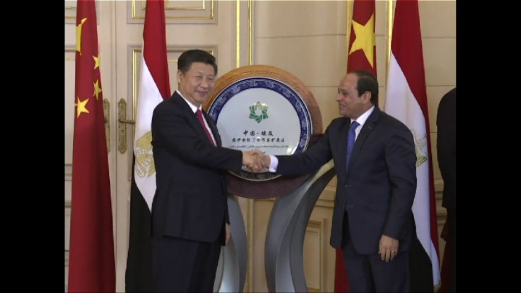 中埃簽署多份經貿合作協議