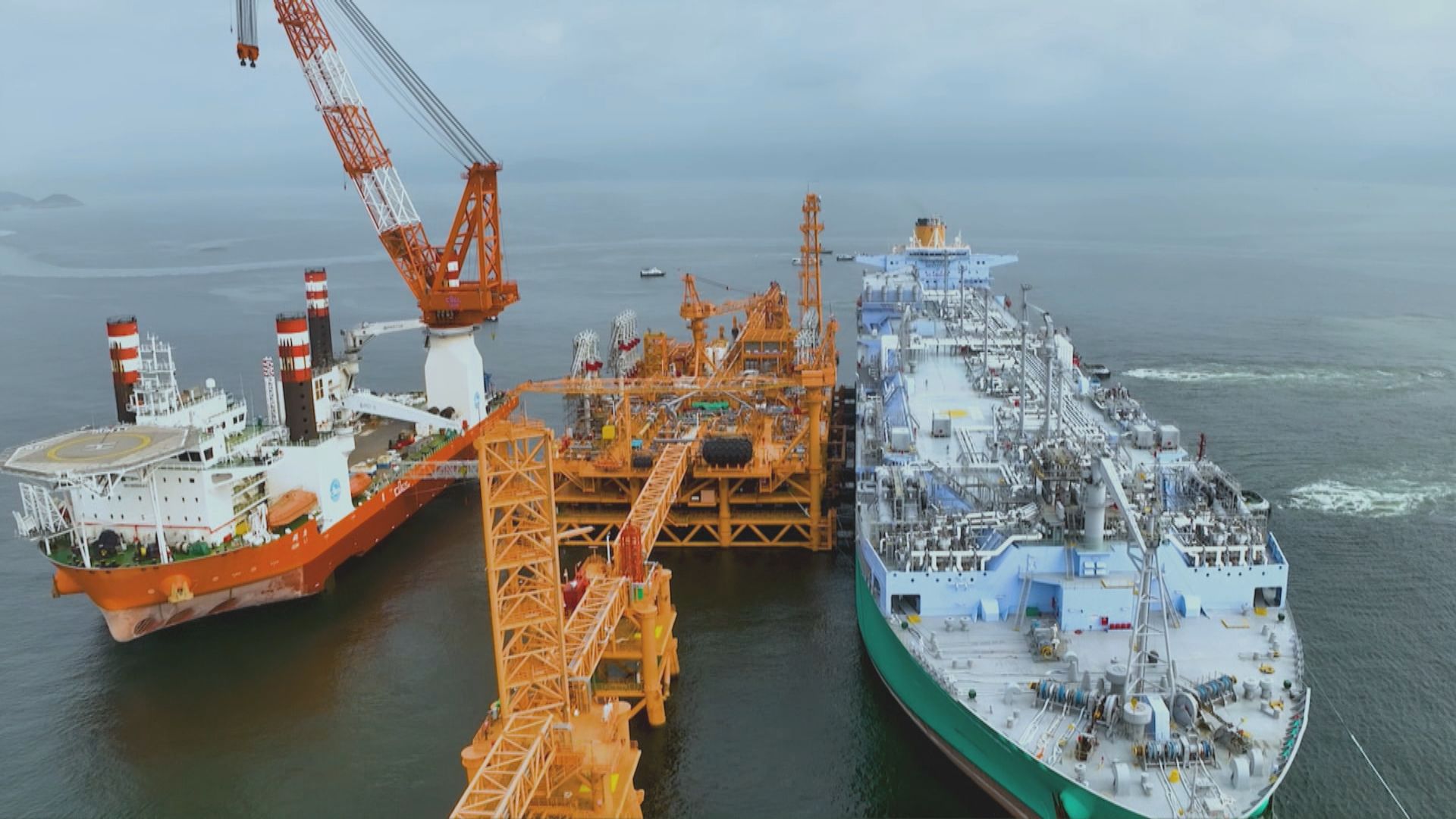 兩電合建海上液化天然氣接收站 增天然氣發電減碳