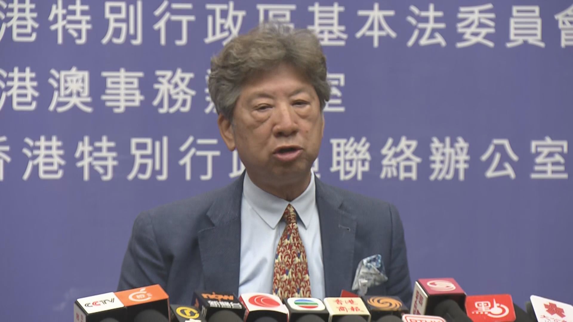 湯家驊：冀選委會保留區議會代表　吳秋北：選委會選出立法會議席應佔逾半