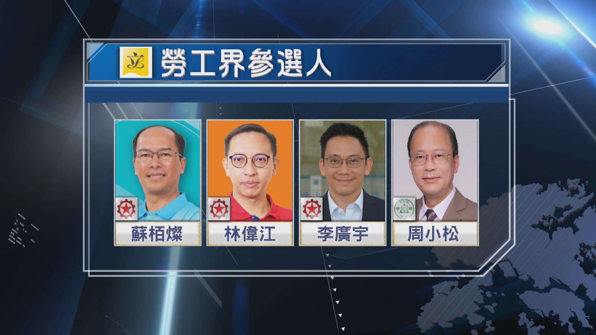 立法會選舉｜謝邱安儀參選批發及零售界挑戰邵家輝　周小松勞工界競逐連任