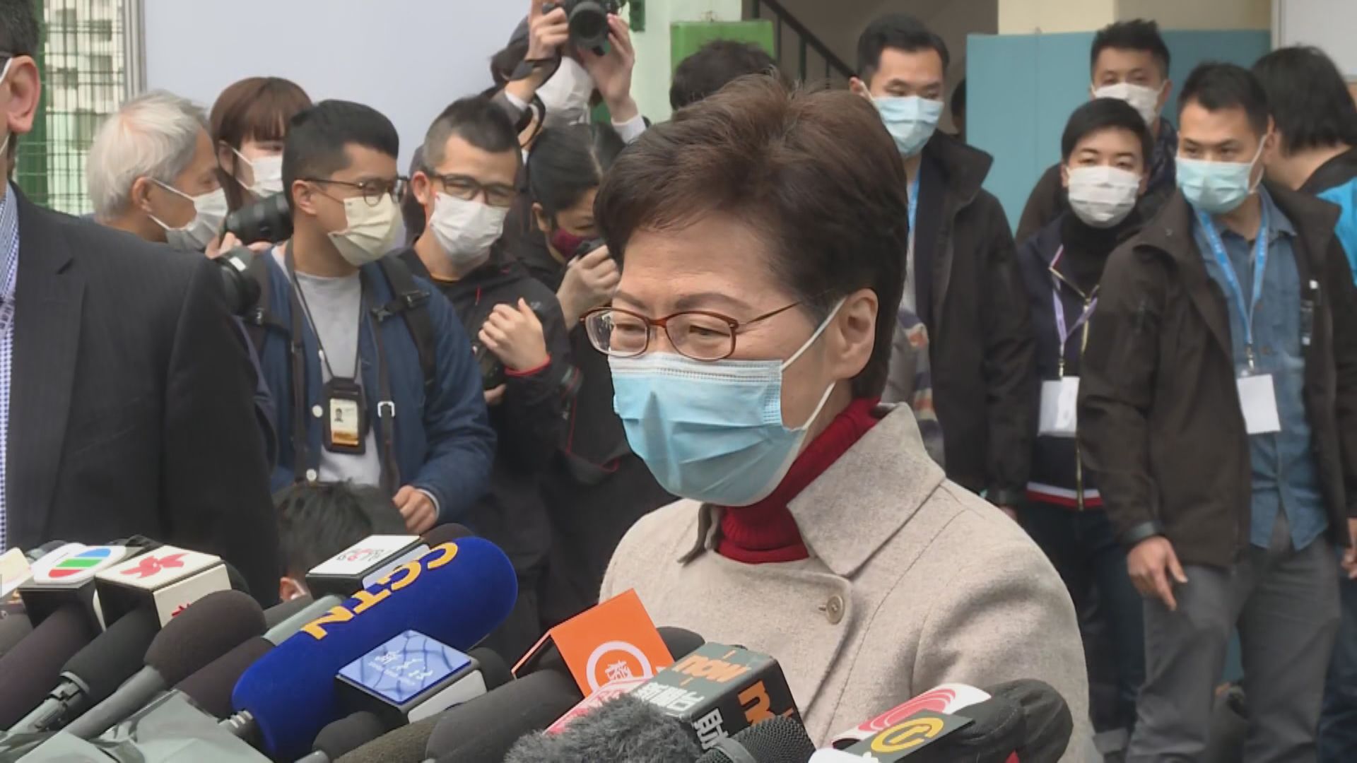 多名官員投票 林鄭︰無設投票率目標　蕭澤頤︰就煽動投白票搜集情報