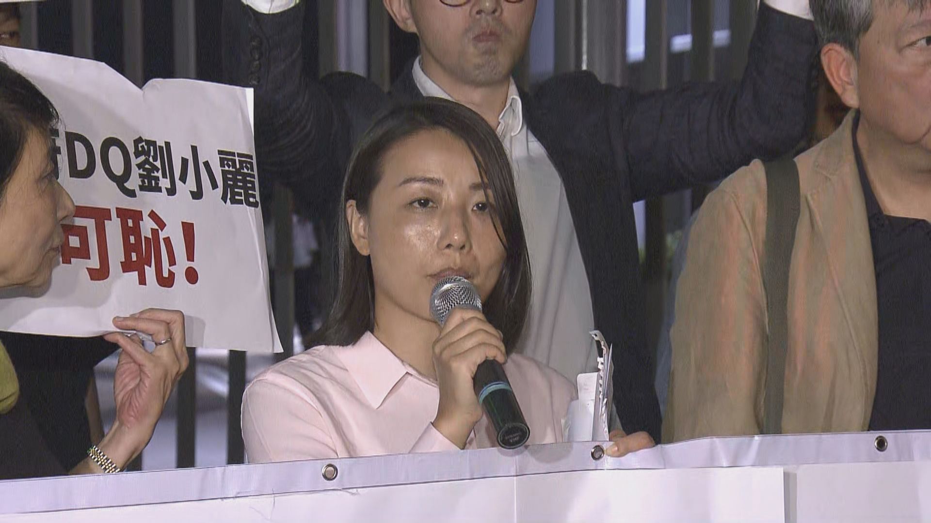 劉小麗批評選舉主任做法粗暴