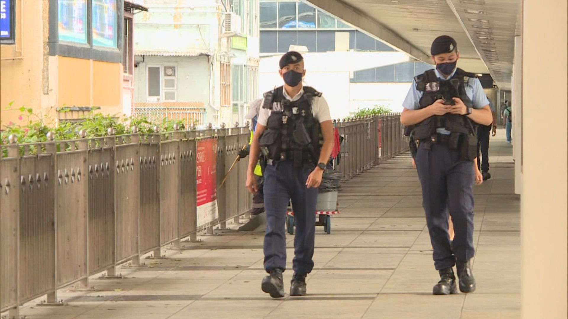 警方加強反恐預防工作　會展一帶嚴陣以待