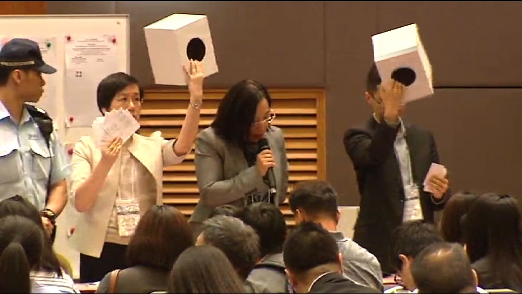 選管會簡介會腰斬直接抽籤