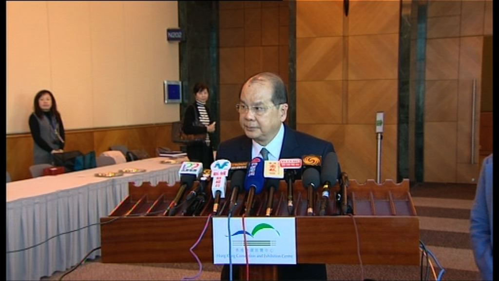 張建宗：選舉主任根據事實判斷