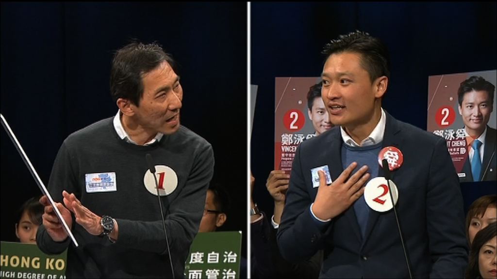 九龍西論壇　網民關注宣誓及劉霞狀況