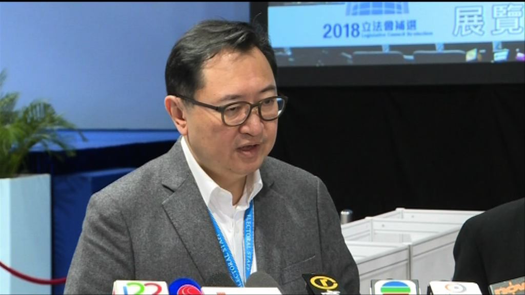 馮驊：選舉點票過程暢順