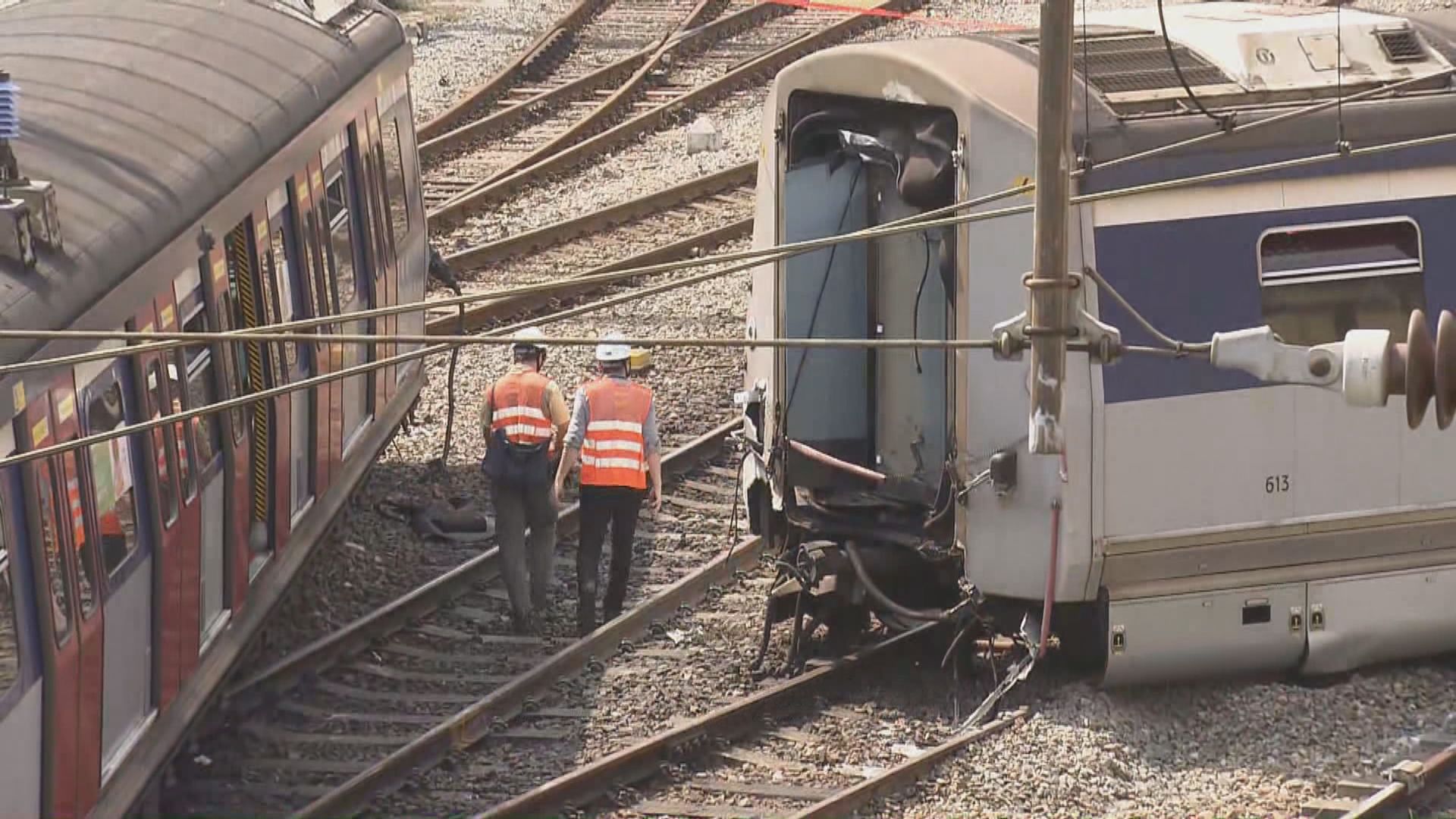 紅磡站出軌事故　機電署初步排除由外物或惡意破壞所致