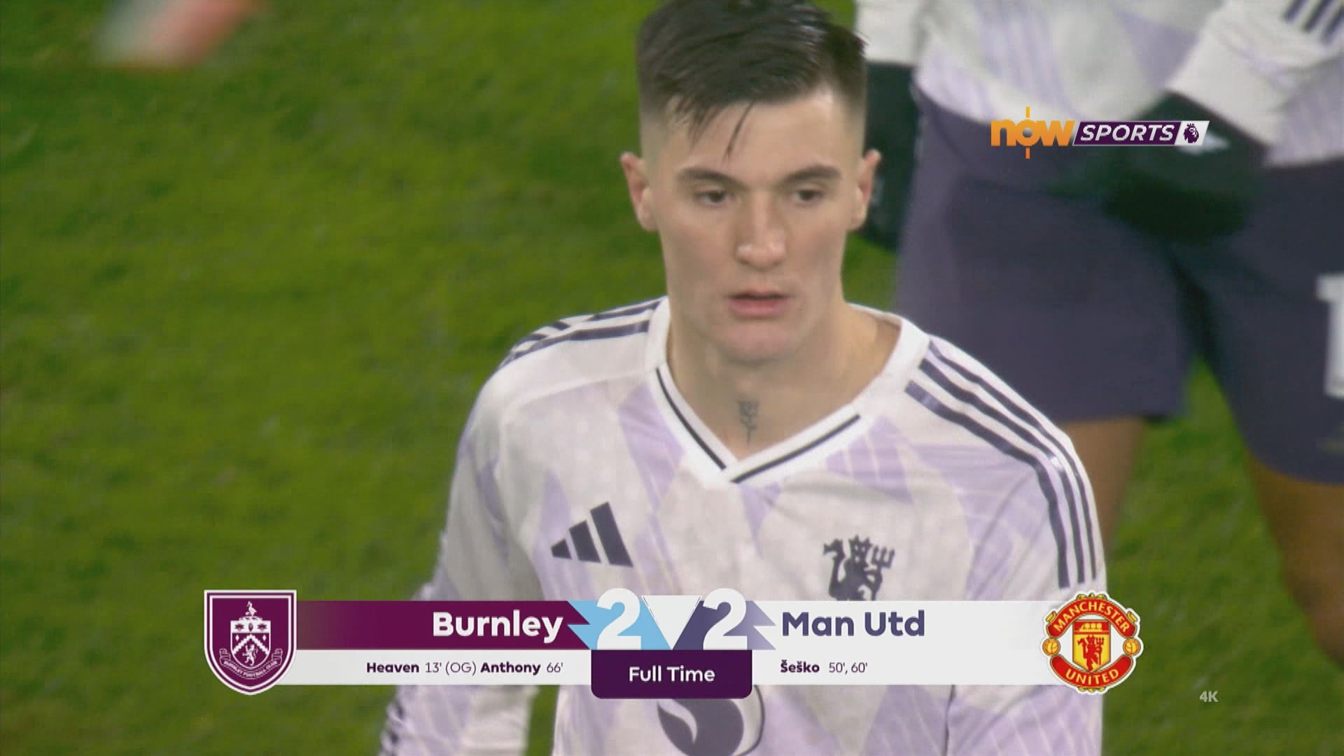 英超精華｜費查任臨時領隊首領曼聯出戰　作客遭般尼逼和2比2