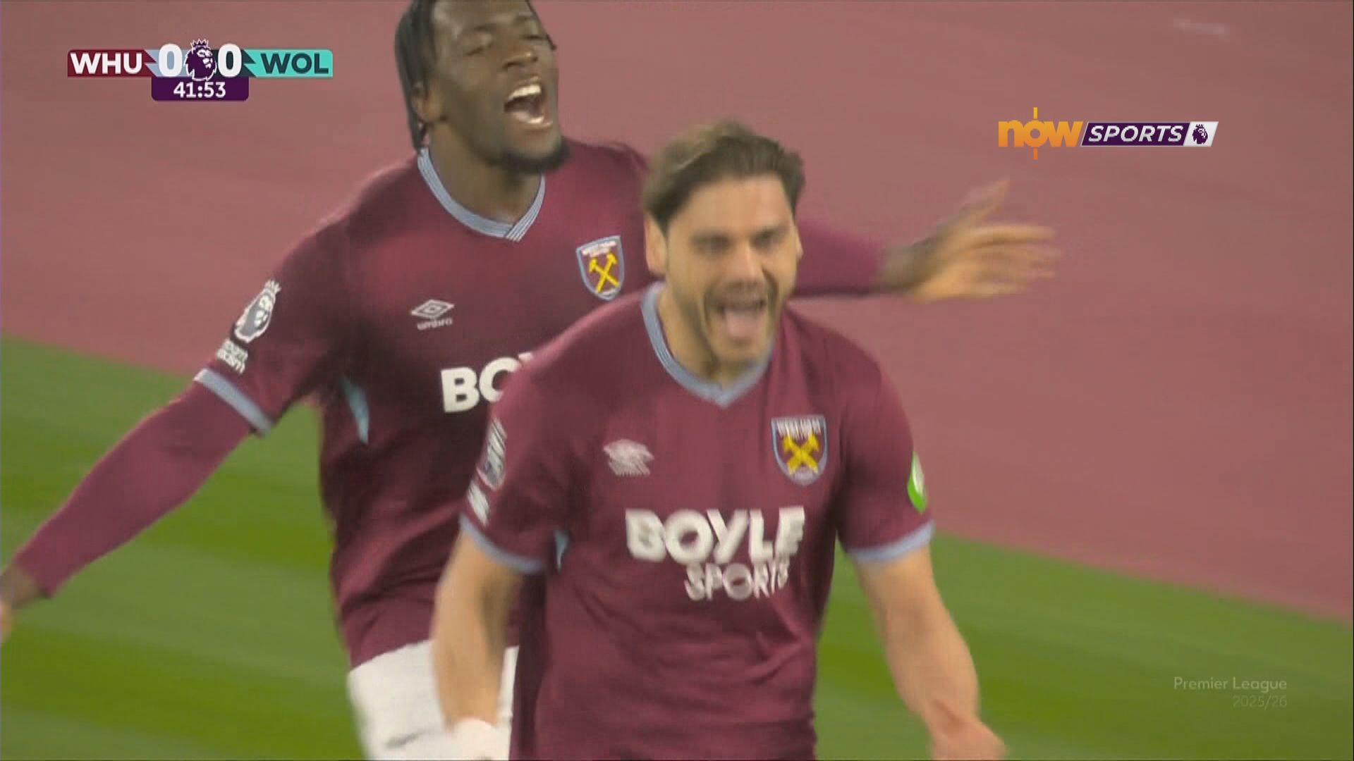 英超精華｜護級大戰　韋斯咸4球大勝屠「狼」