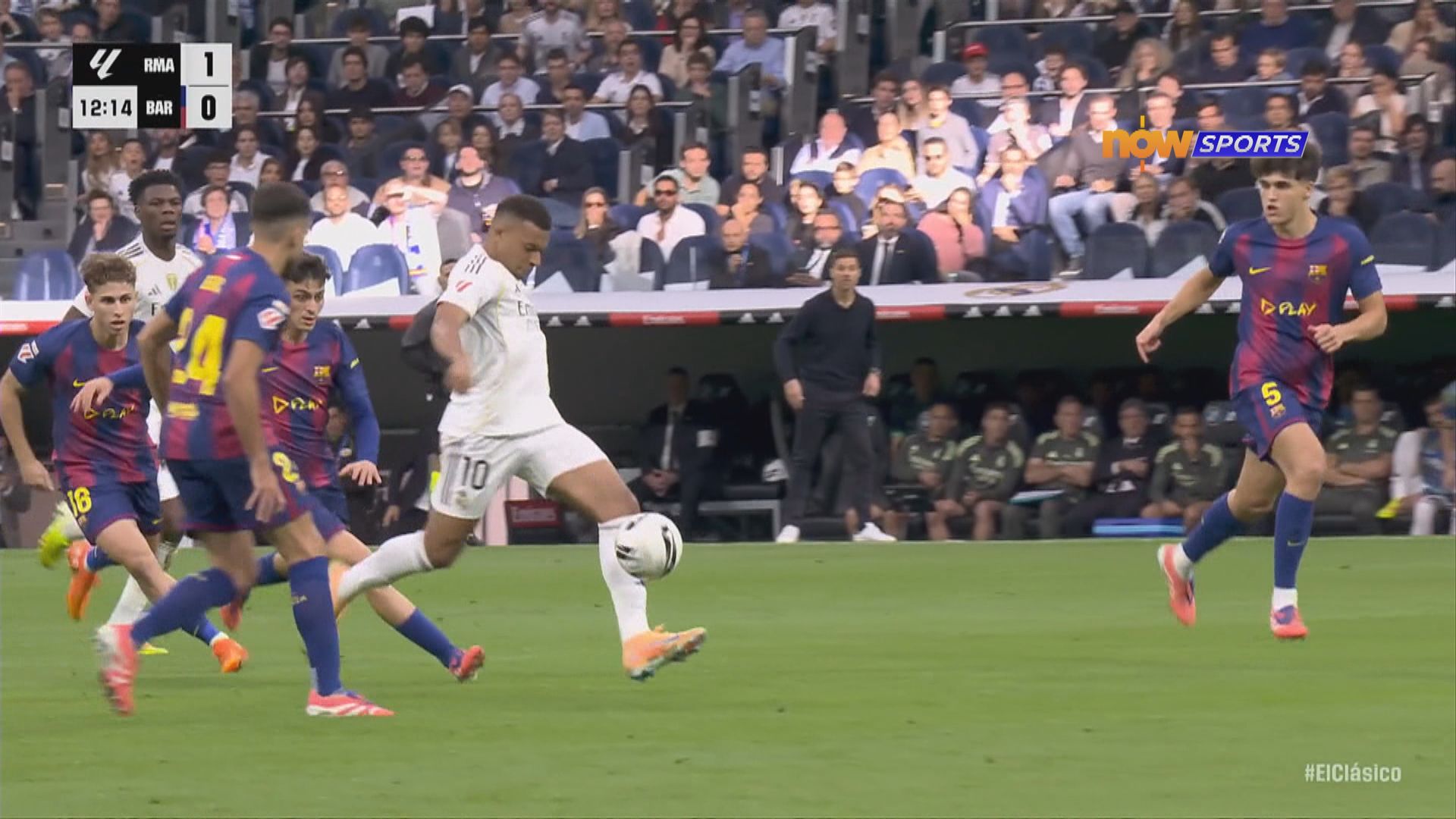 西甲精華｜國家打吡比寧咸一傳一射　皇馬2比1擊敗巴塞　榜首優勢拉開到5分