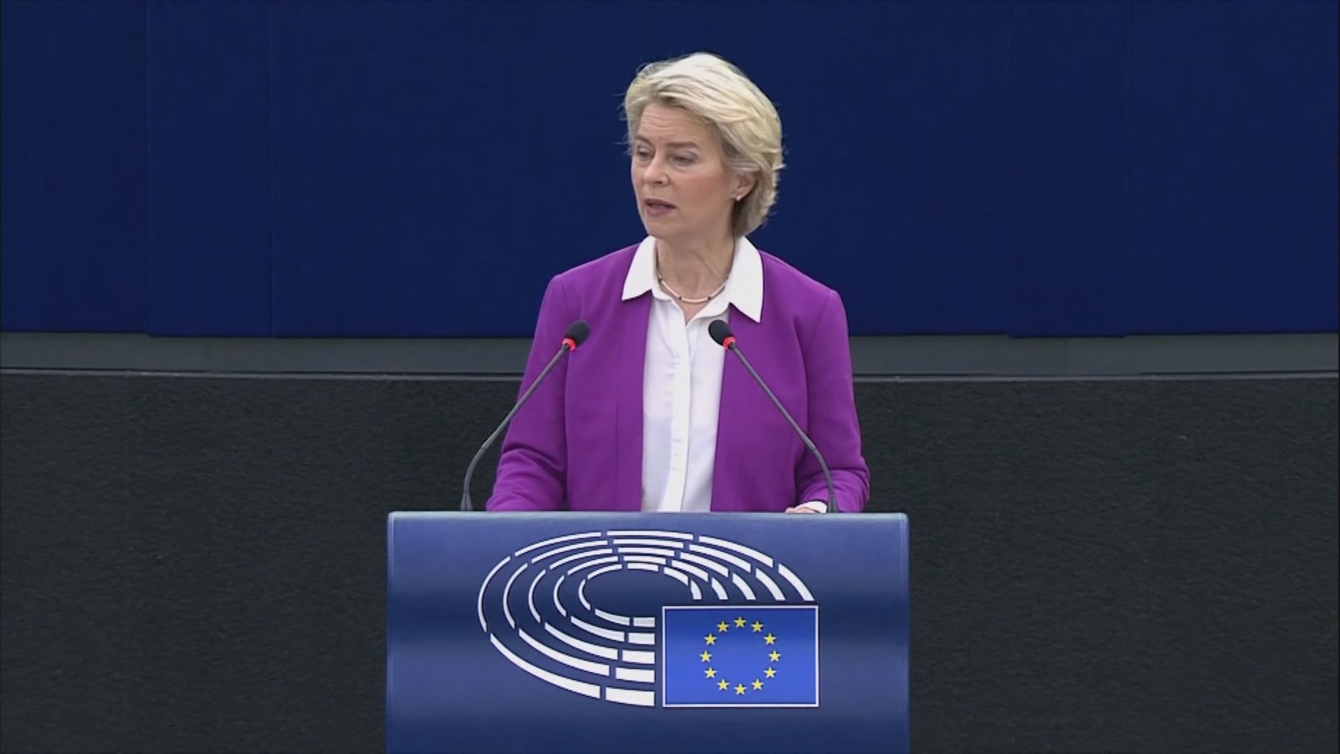 馮德萊恩批評白俄試圖利用難民造成歐盟不穩