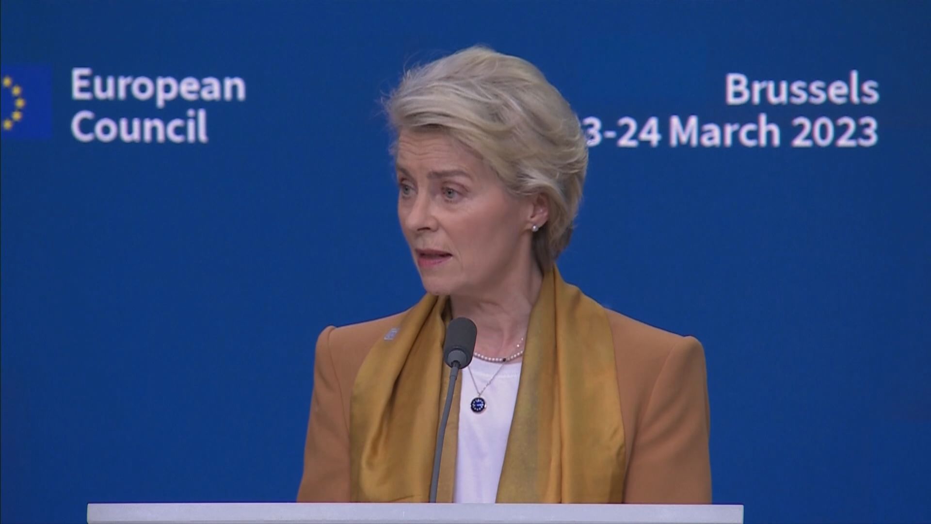 馮德萊恩與馬克龍周四會晤習近平