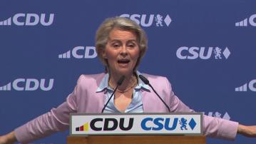 歐洲議會選舉 馮德萊恩考慮與極右陣營合作 力爭留任主席