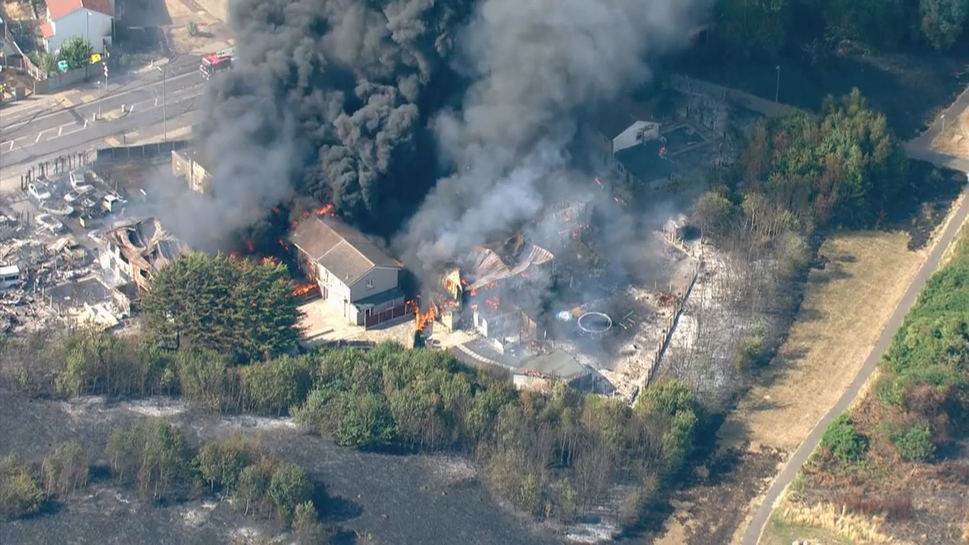 英國破紀錄逾40度　倫敦消防部門宣布進入「重大事件」狀態