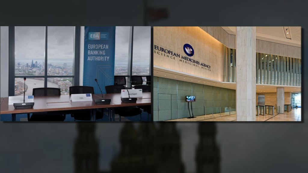 歐盟兩大機構將遷出倫敦