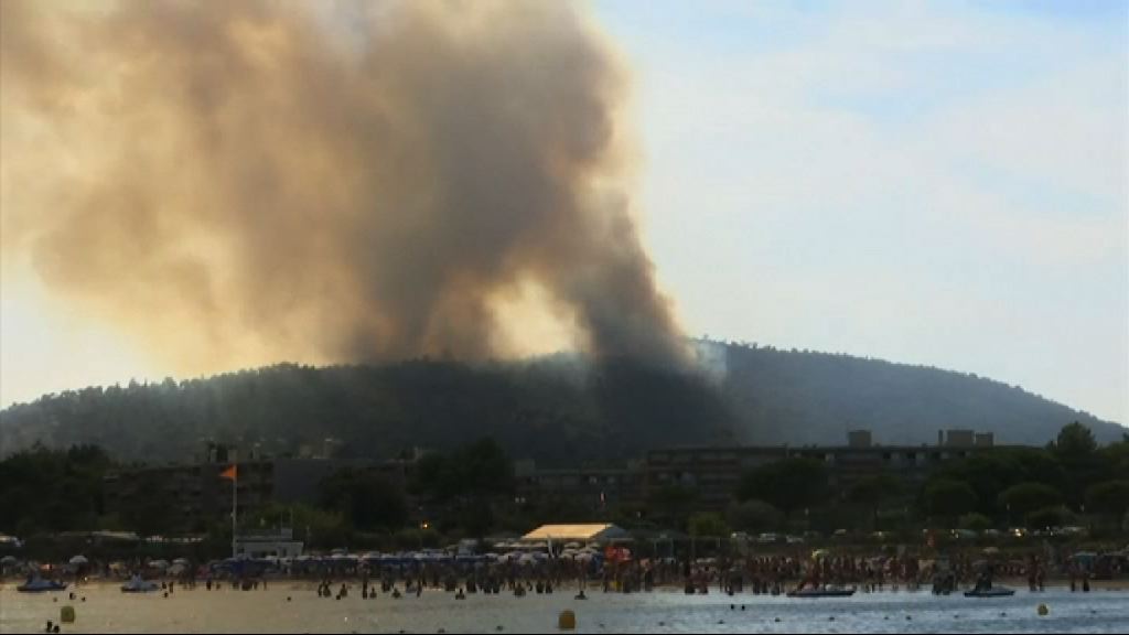 歐洲持續乾燥　多國山林大火蔓延