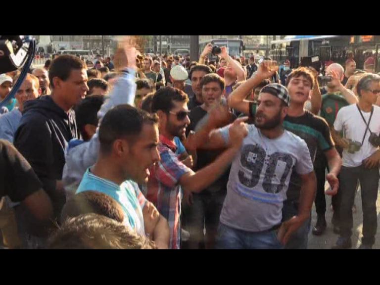 數千難民繼續滯留匈牙利布達佩斯